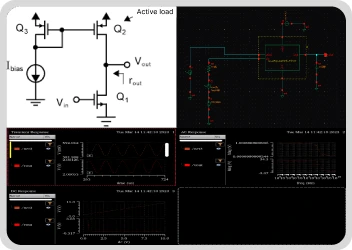 University Tech Bytes : 04 : Single Stage Common Source Amplifier using Cadence EDA Tools
